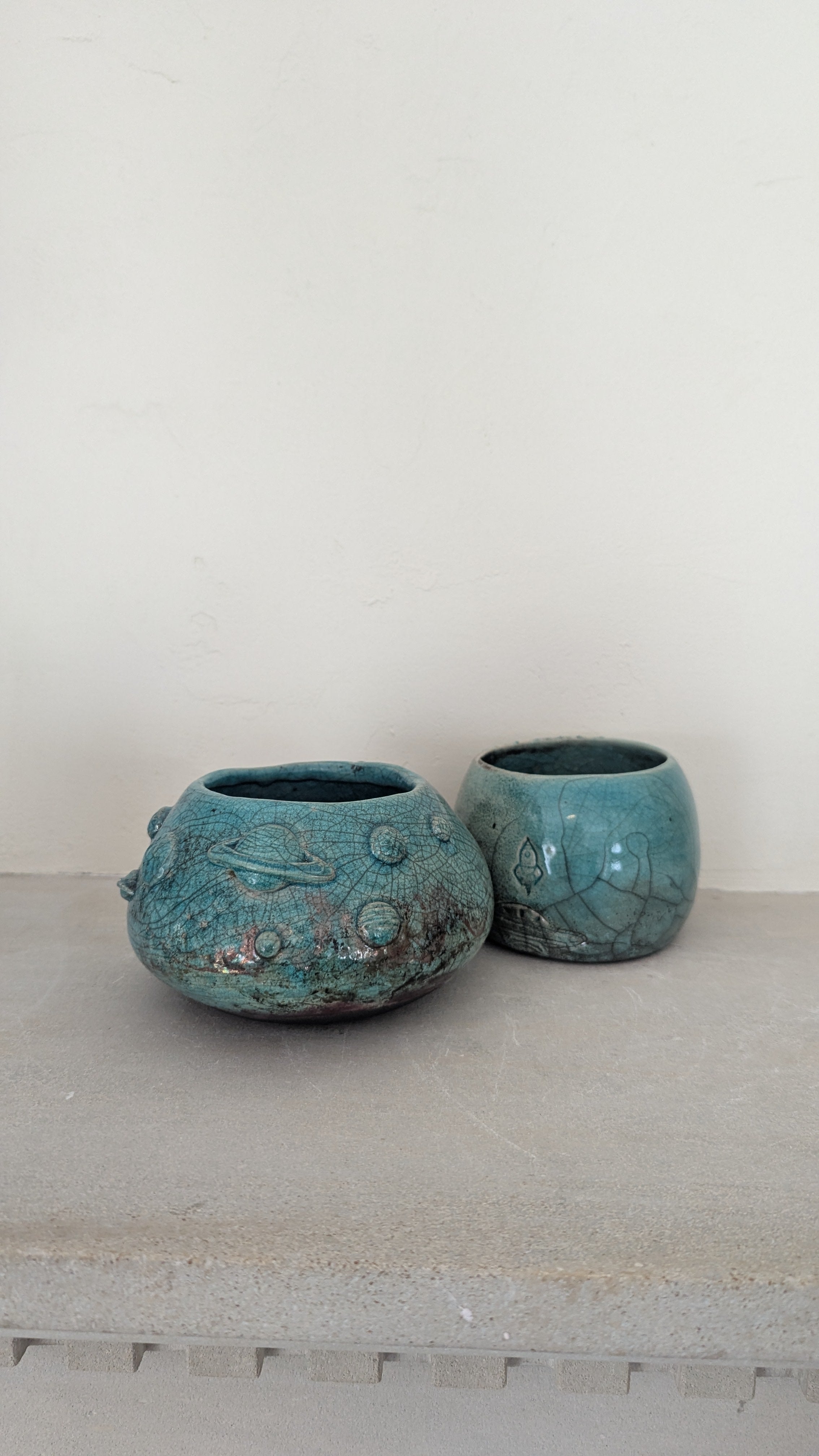 Mes pièces RAKU