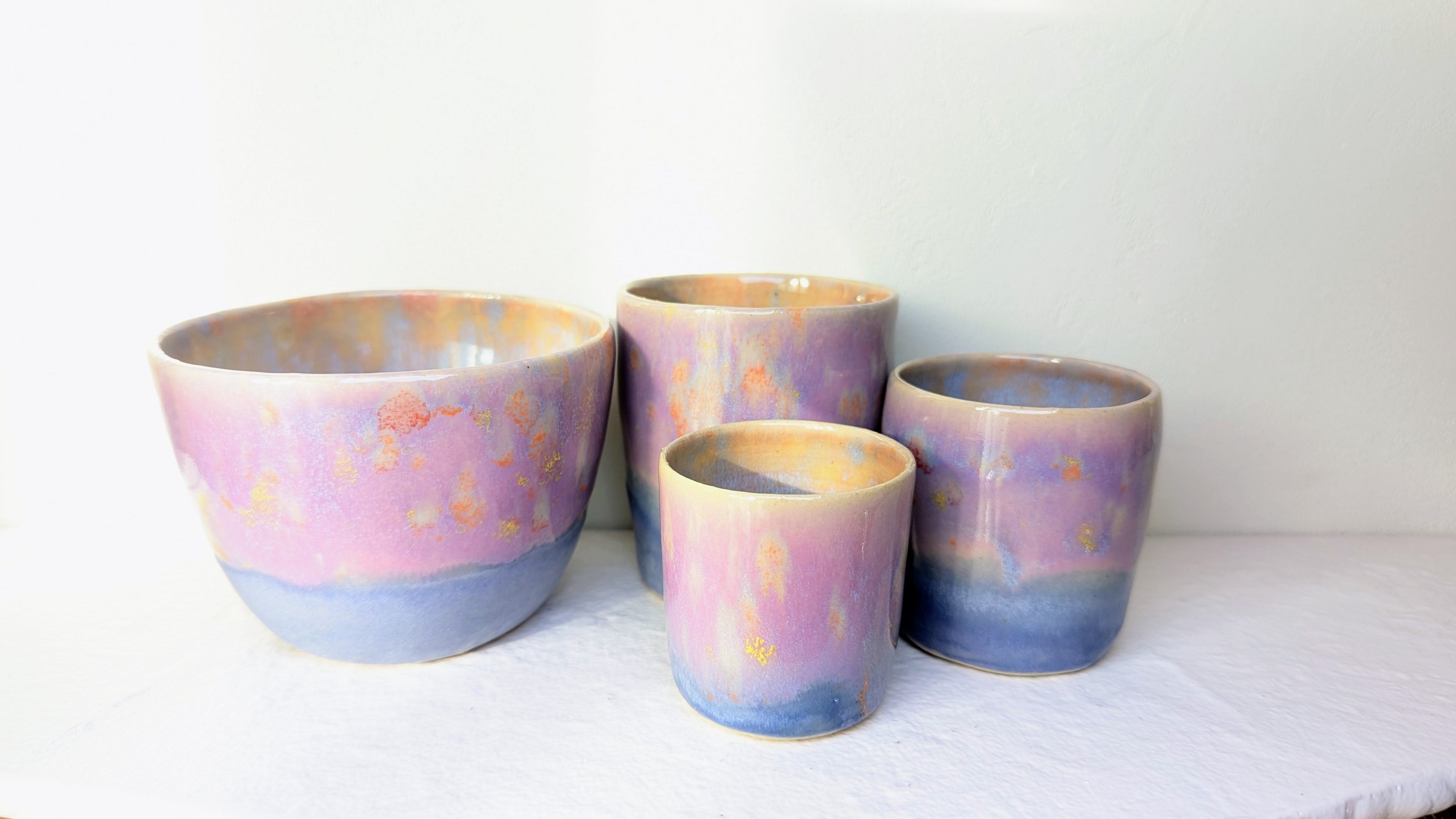 Set petit déjeuner Violine