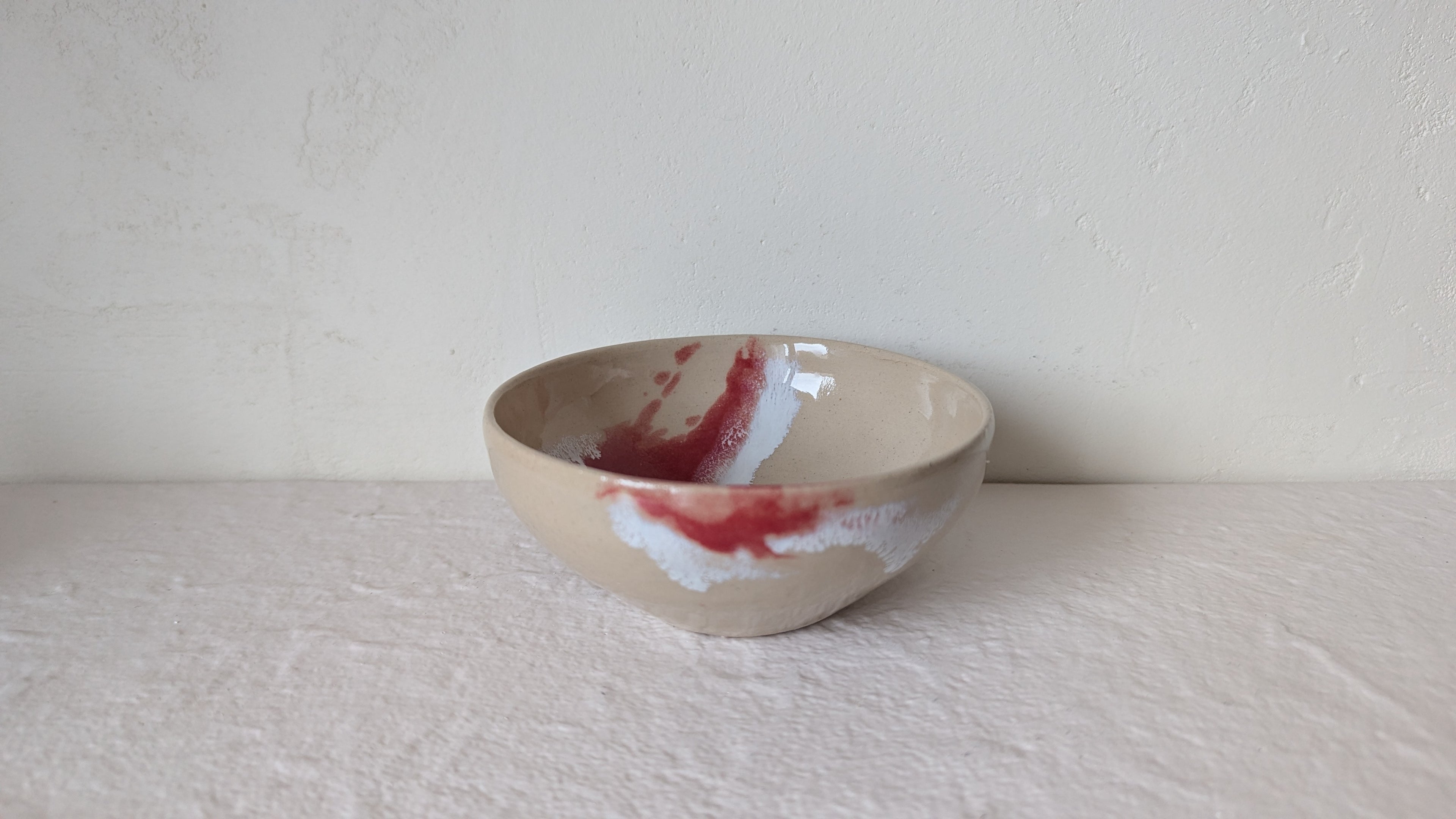 Coupelle pinceau rouge