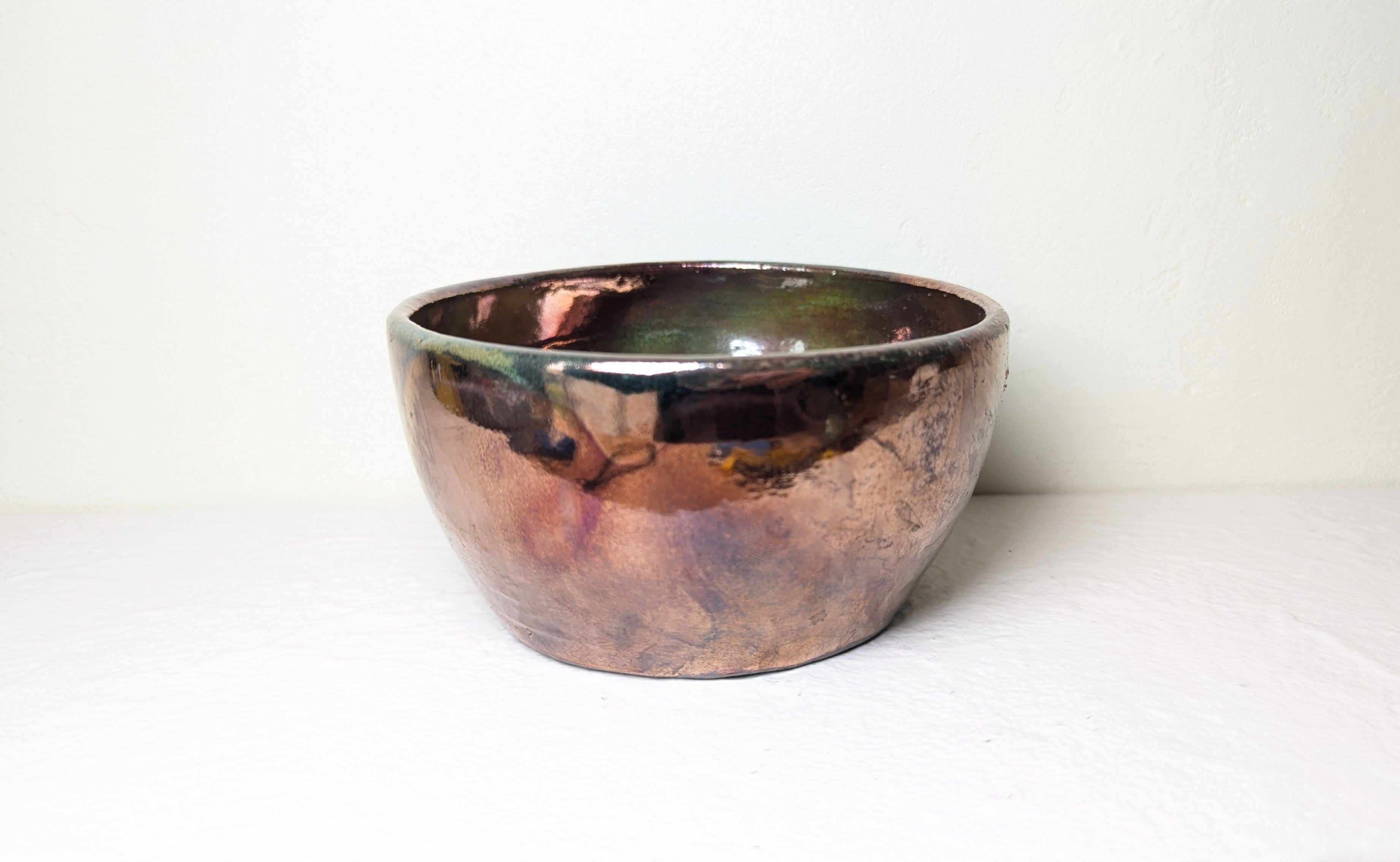 Bol Raku Tout Cuivré !