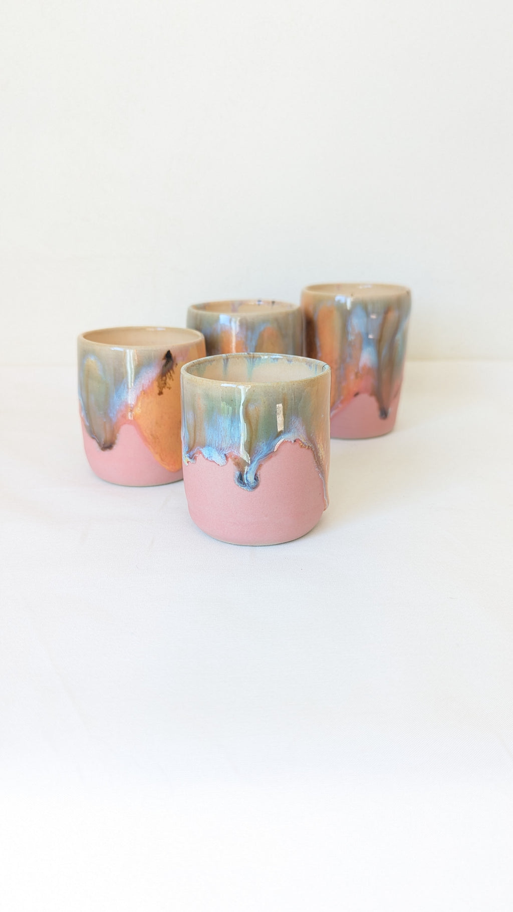 Set 4 tasses Bonne Humeur