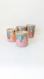 Set 4 tasses Bonne Humeur