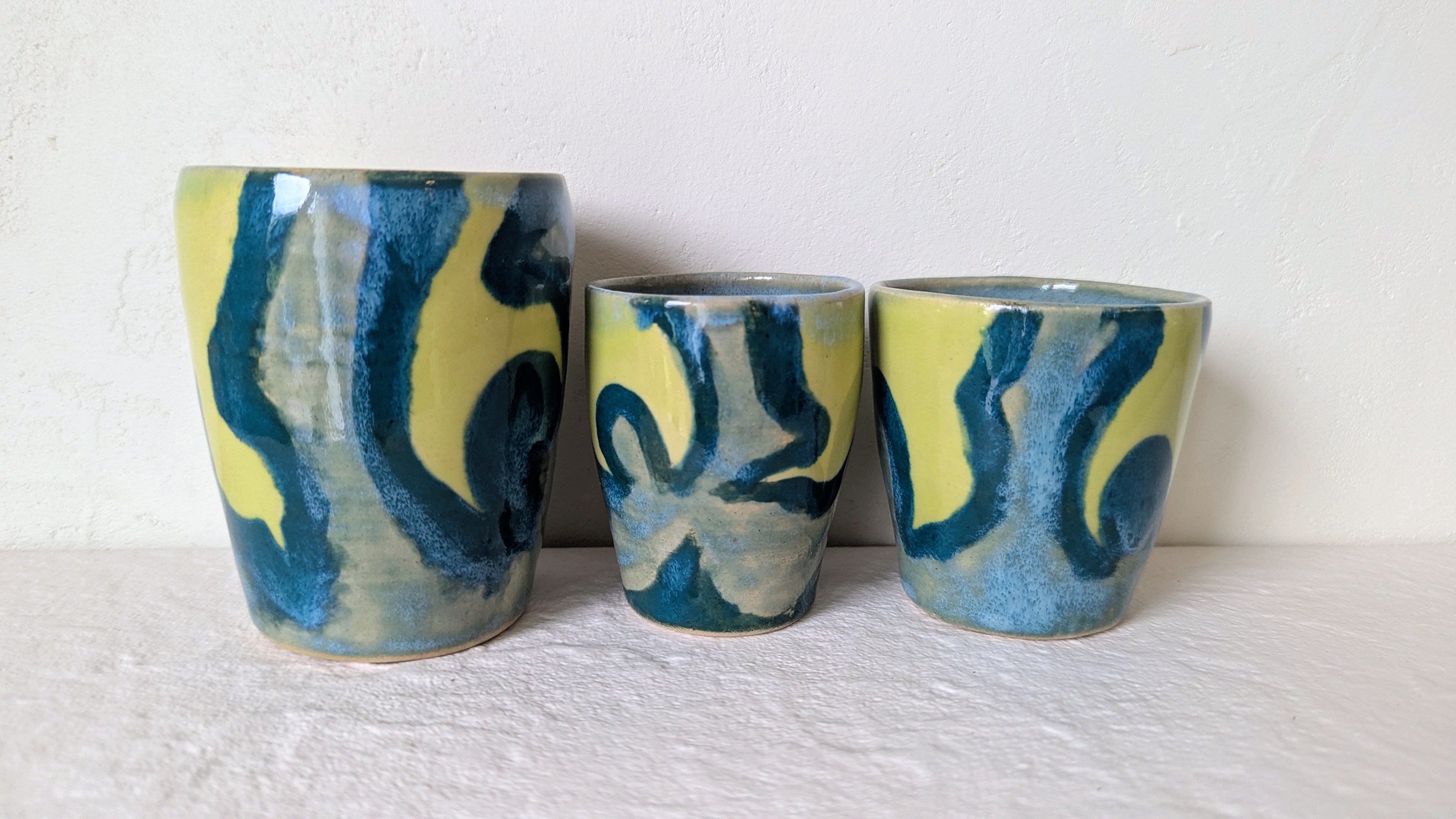 Ensemble 3 tasses Abyss