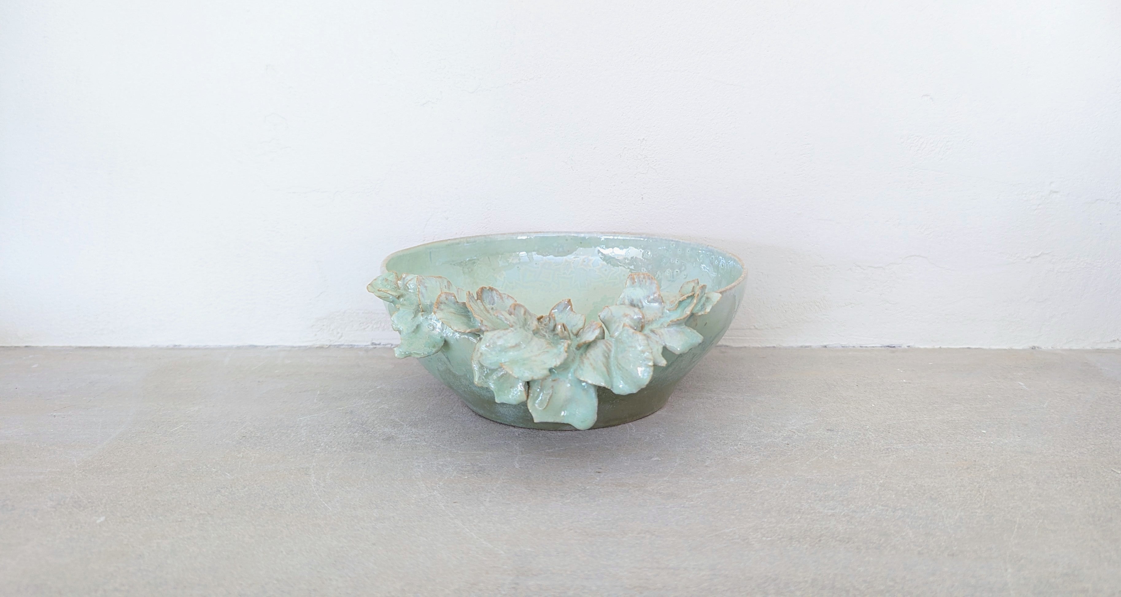 Coupelle Pétales cristaux irisés