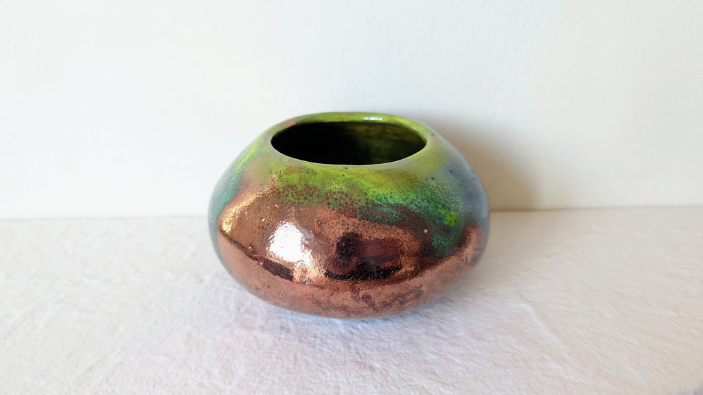 Pot RAKU Citron Vert
