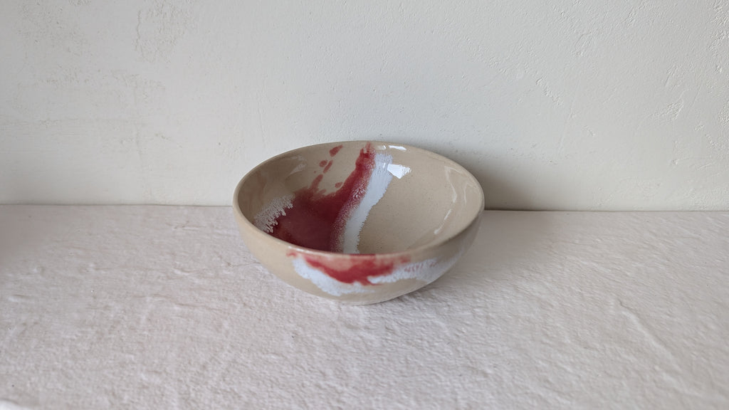 Coupelle pinceau rouge