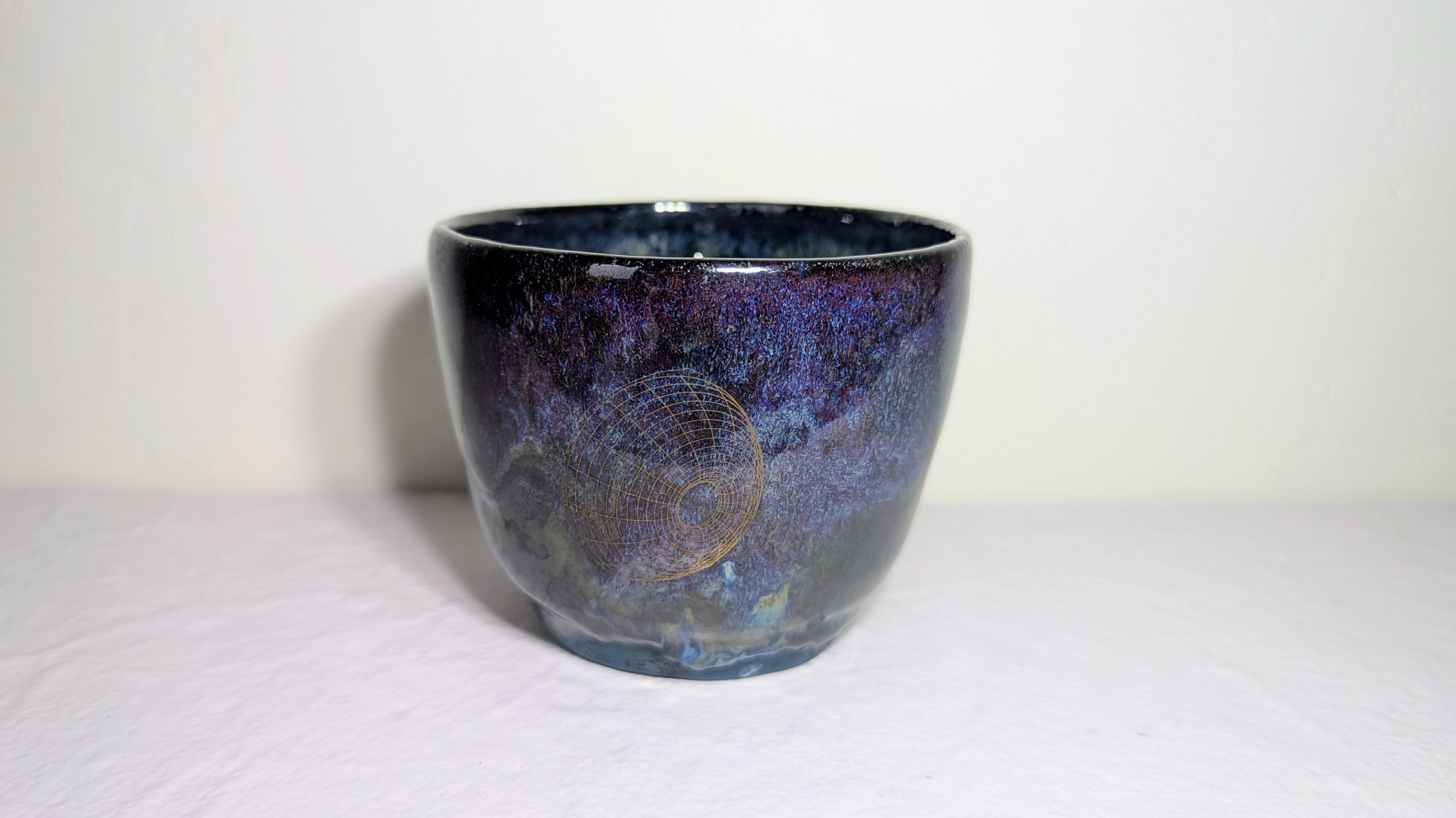 Bol Univers plaqué or