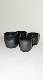 Set 4 tasses pailletées Ciel Nocturne