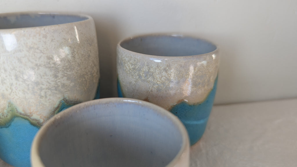 Set 4 tasses écume