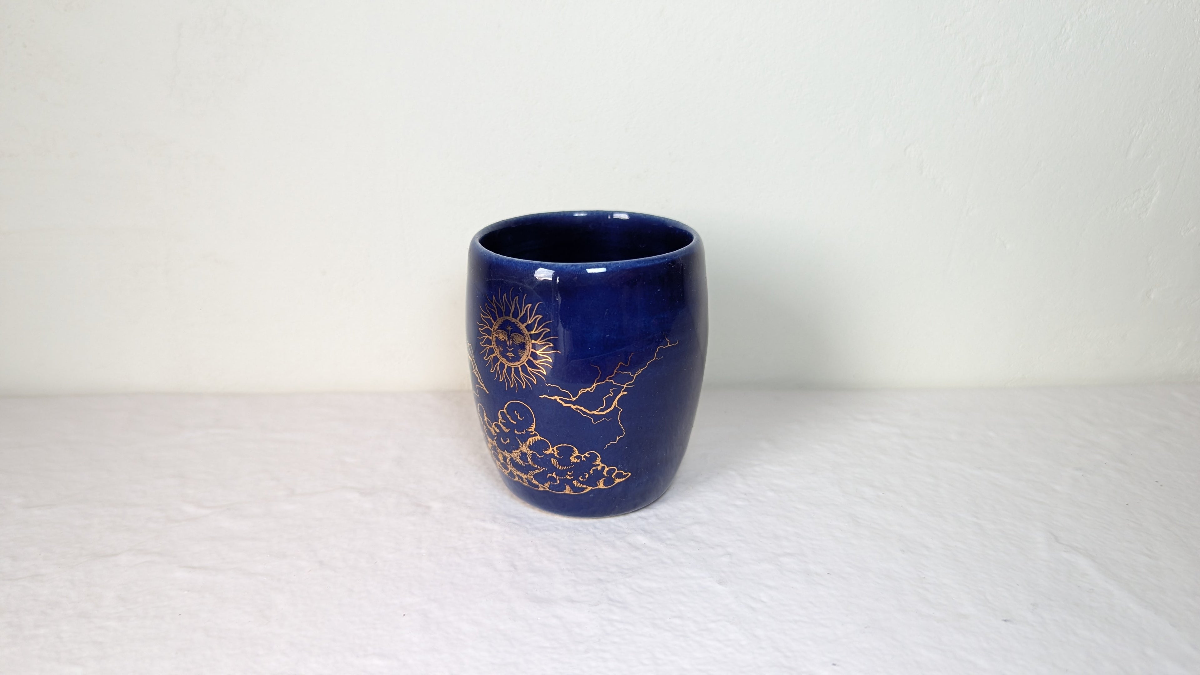 Tasse Espresso Tarot plaqué or