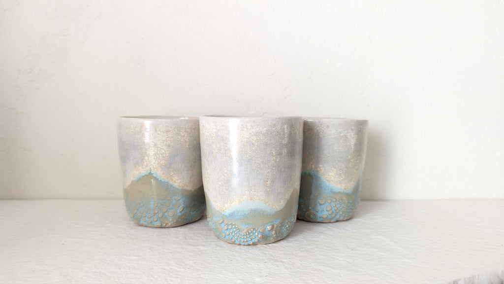 Set 3 tasses Crystaux de Glace