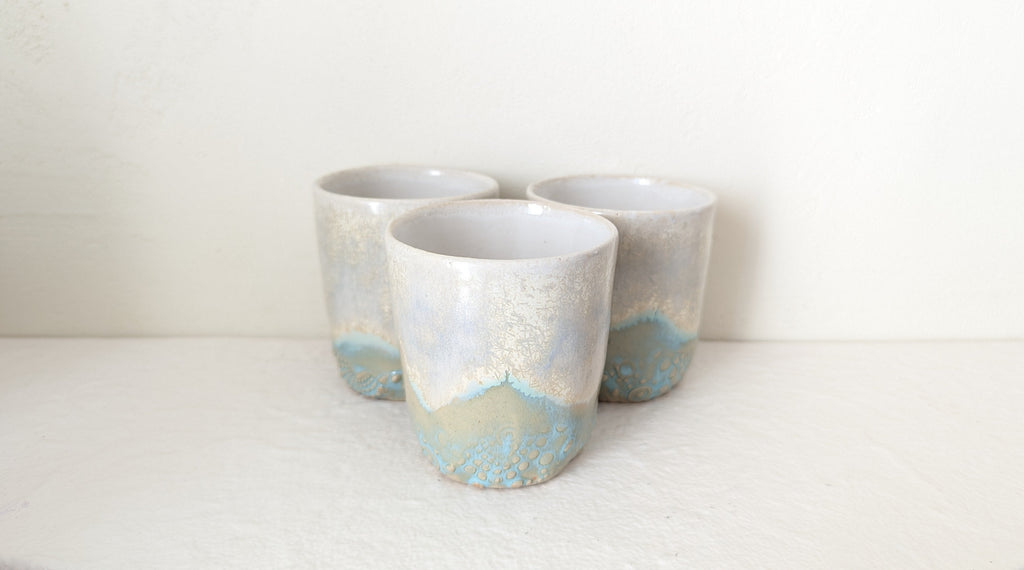 Set 3 tasses Crystaux de Glace