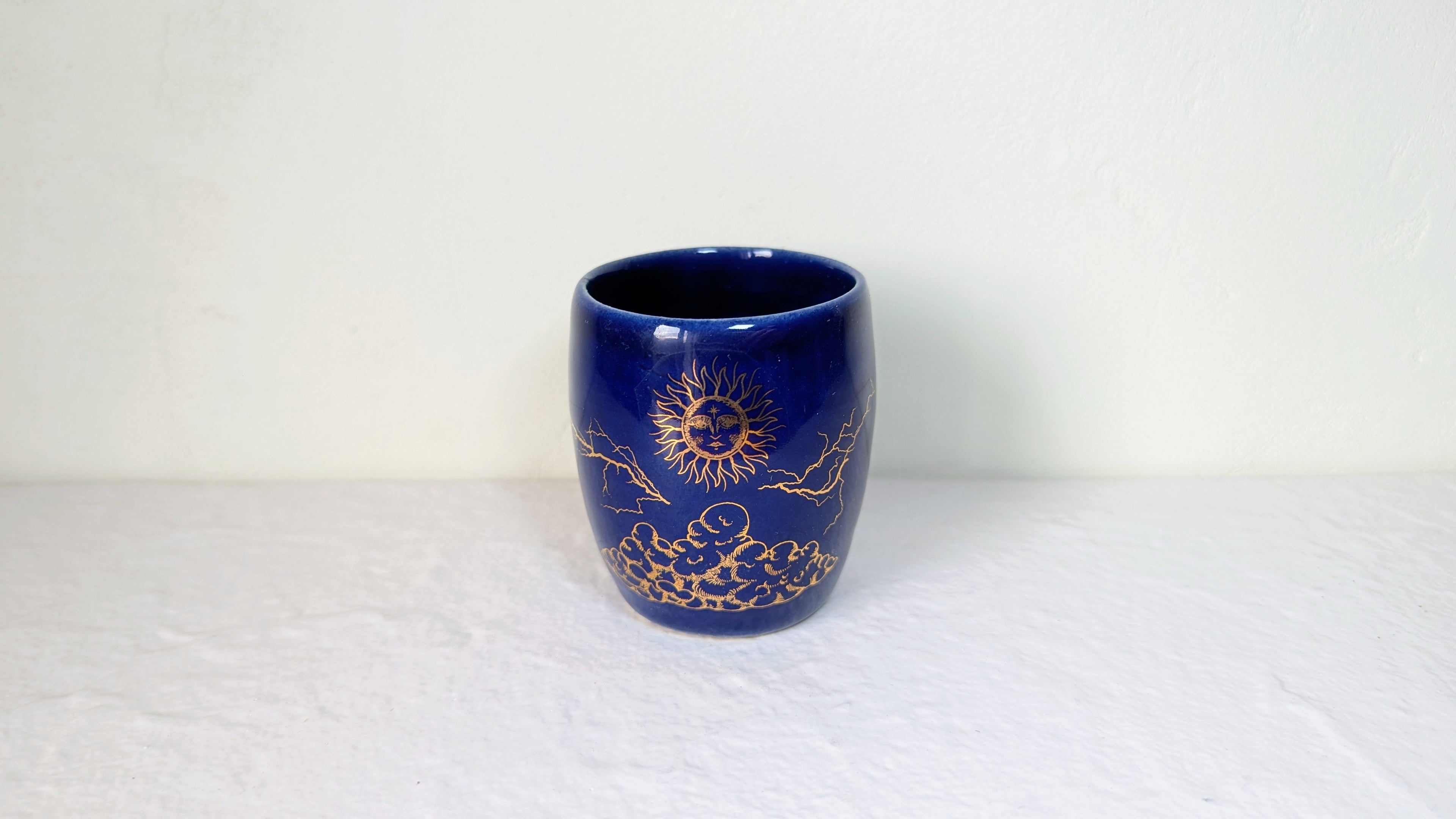 Tasse Espresso Tarot plaqué or