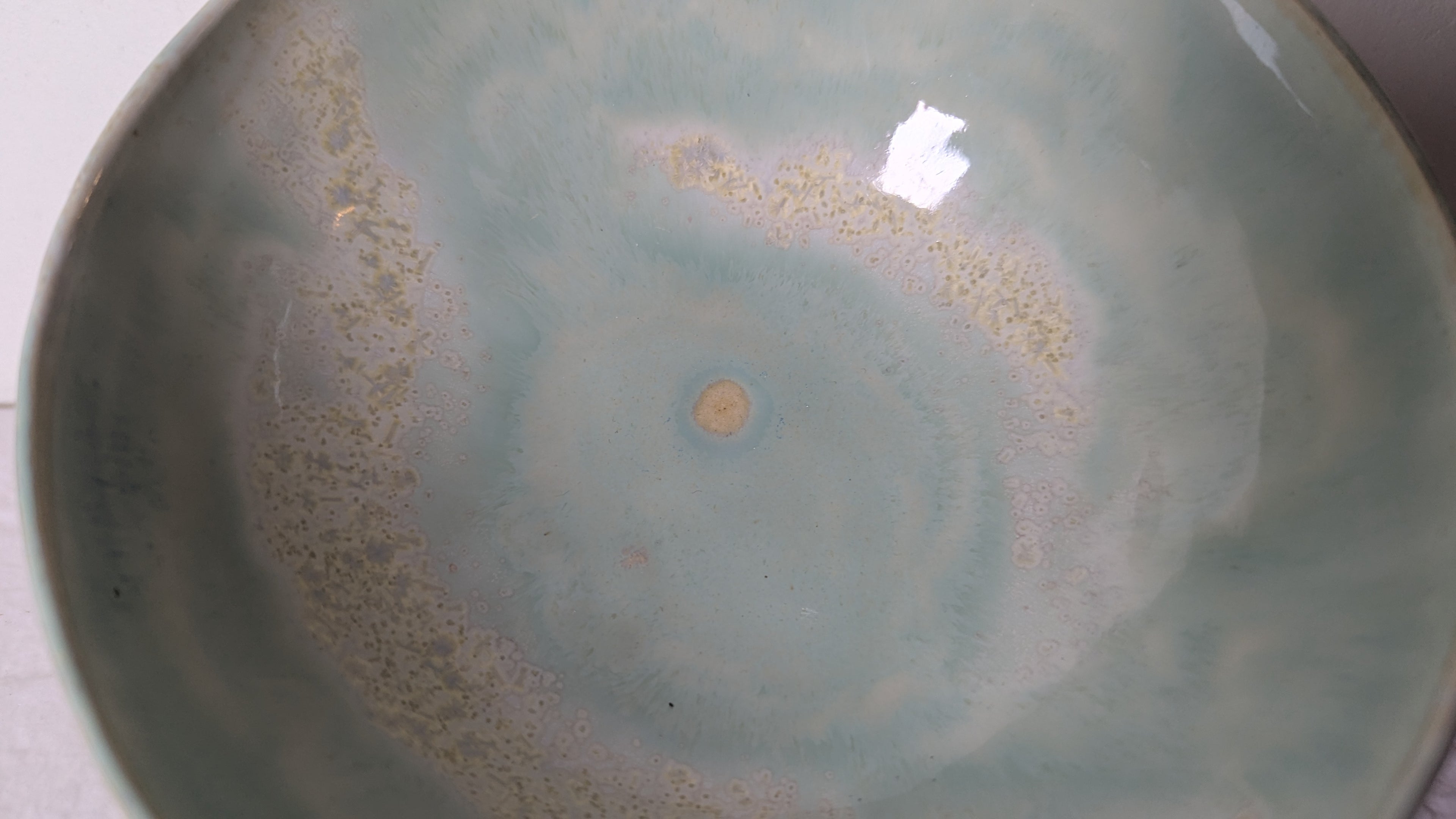 Coupelle Celadon Crystals