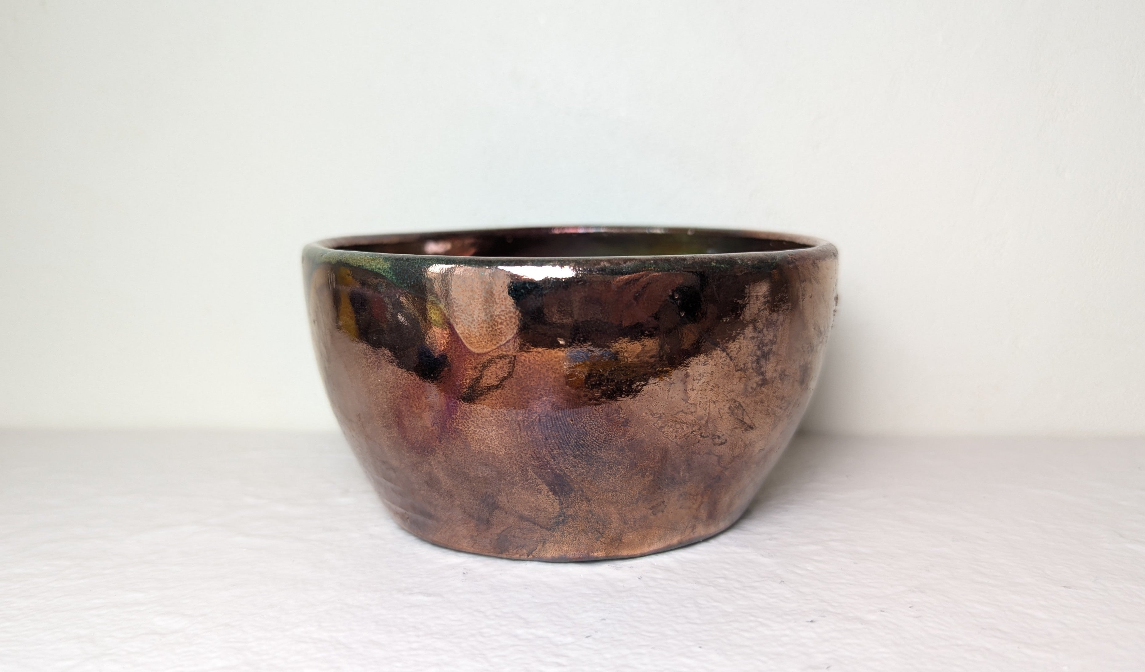 Bol Raku Tout Cuivré !