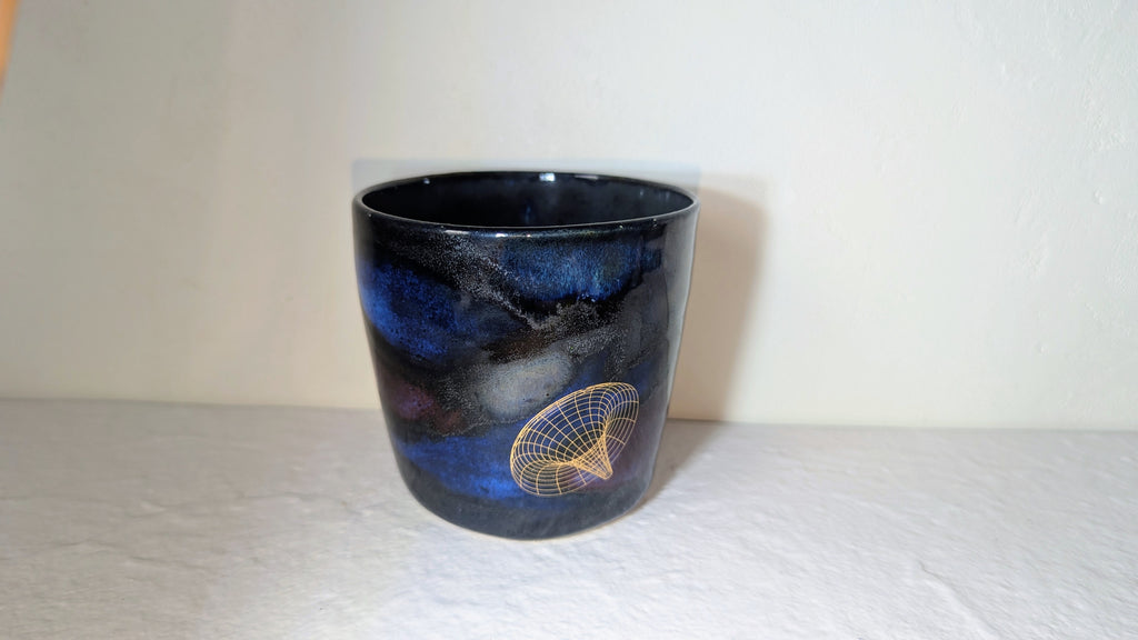 Grande tasse Universe 2 plaqué or