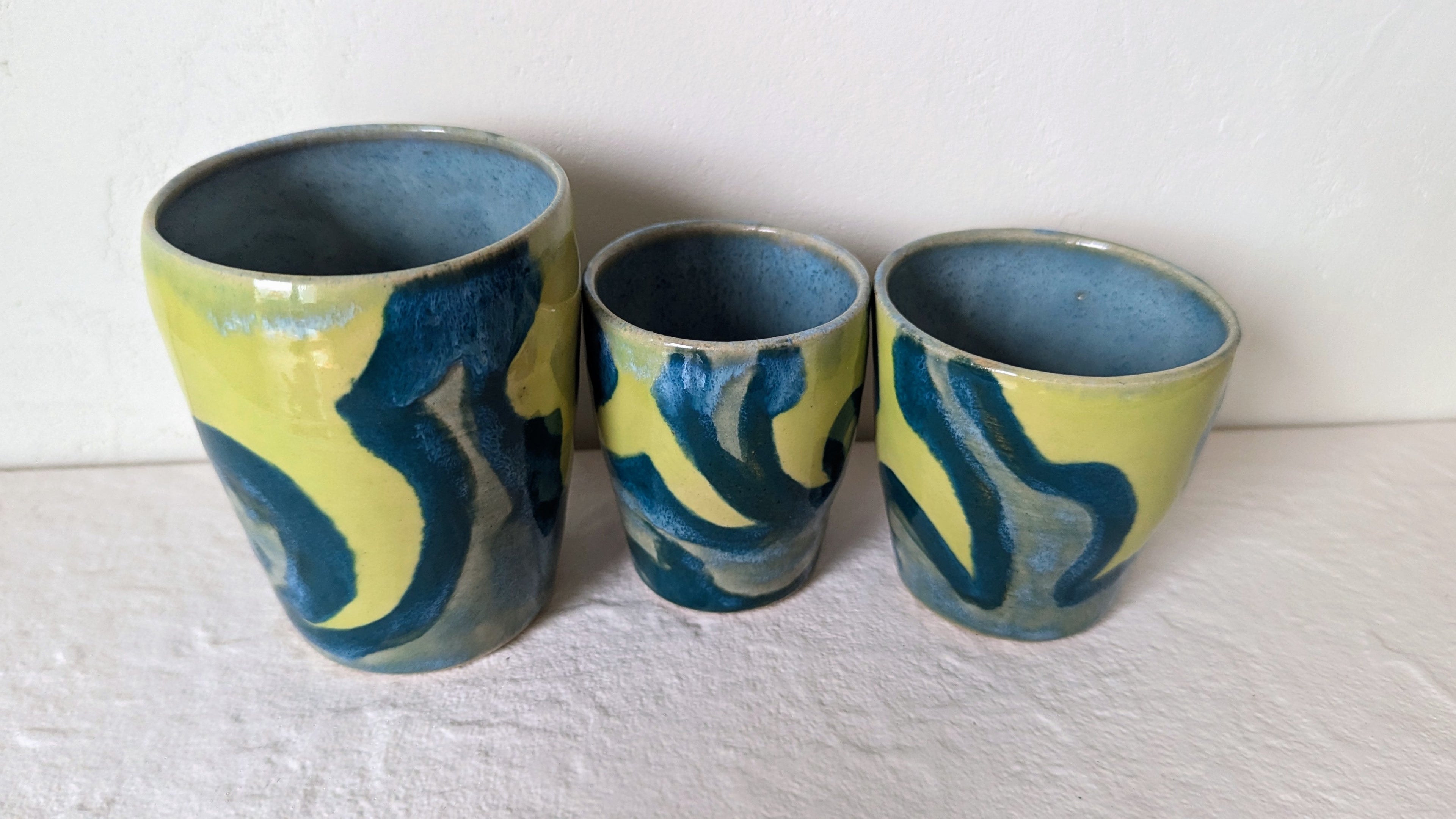 Ensemble 3 tasses Abyss