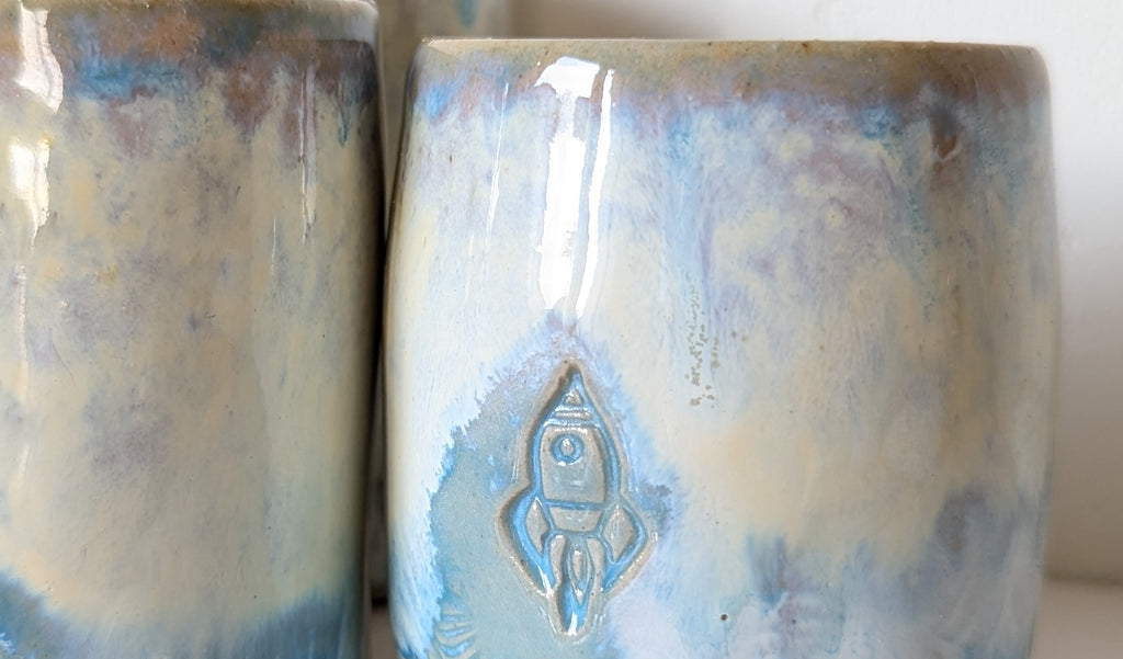 Set 4 tasses Space Aurora