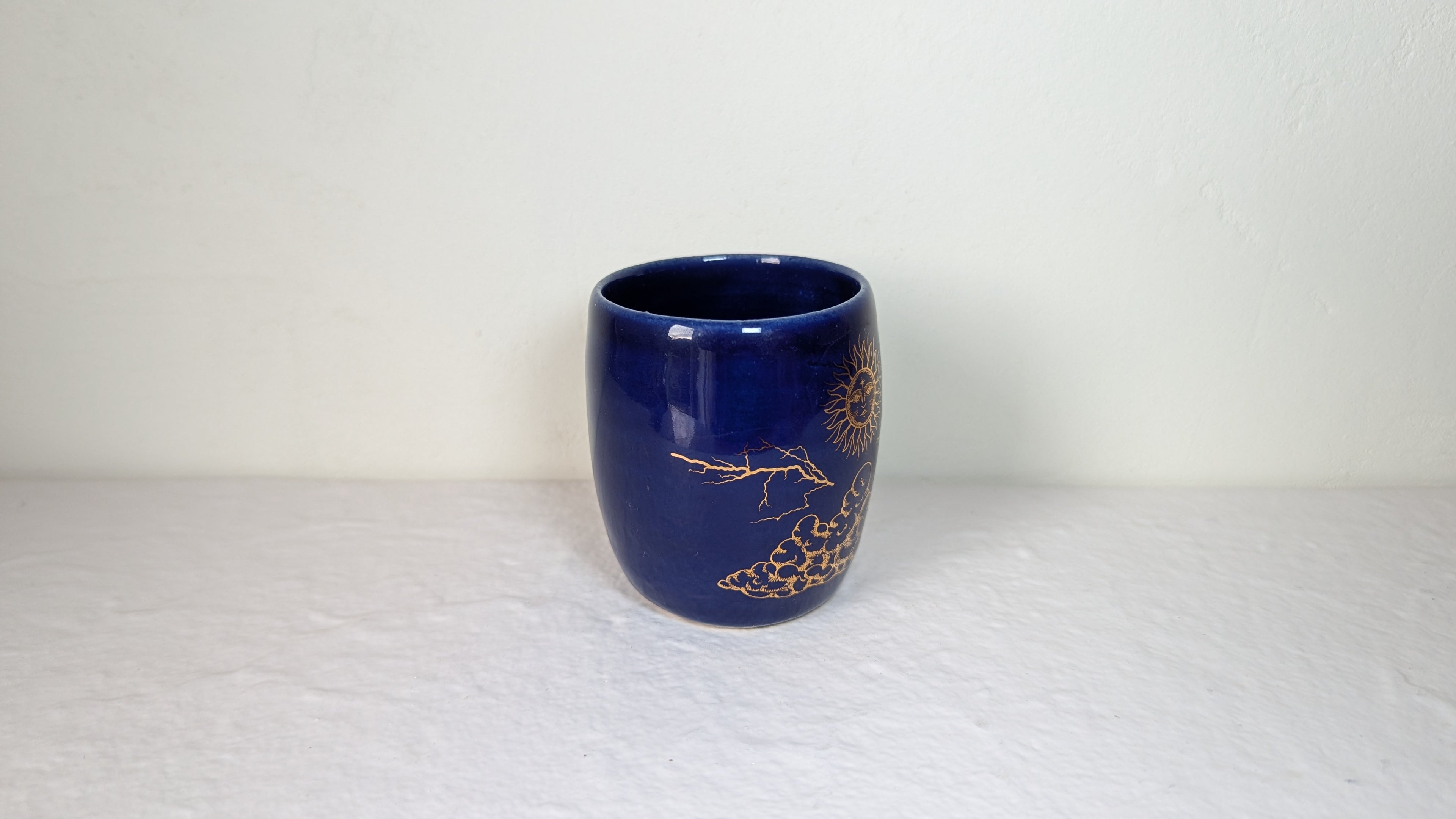 Tasse Espresso Tarot plaqué or