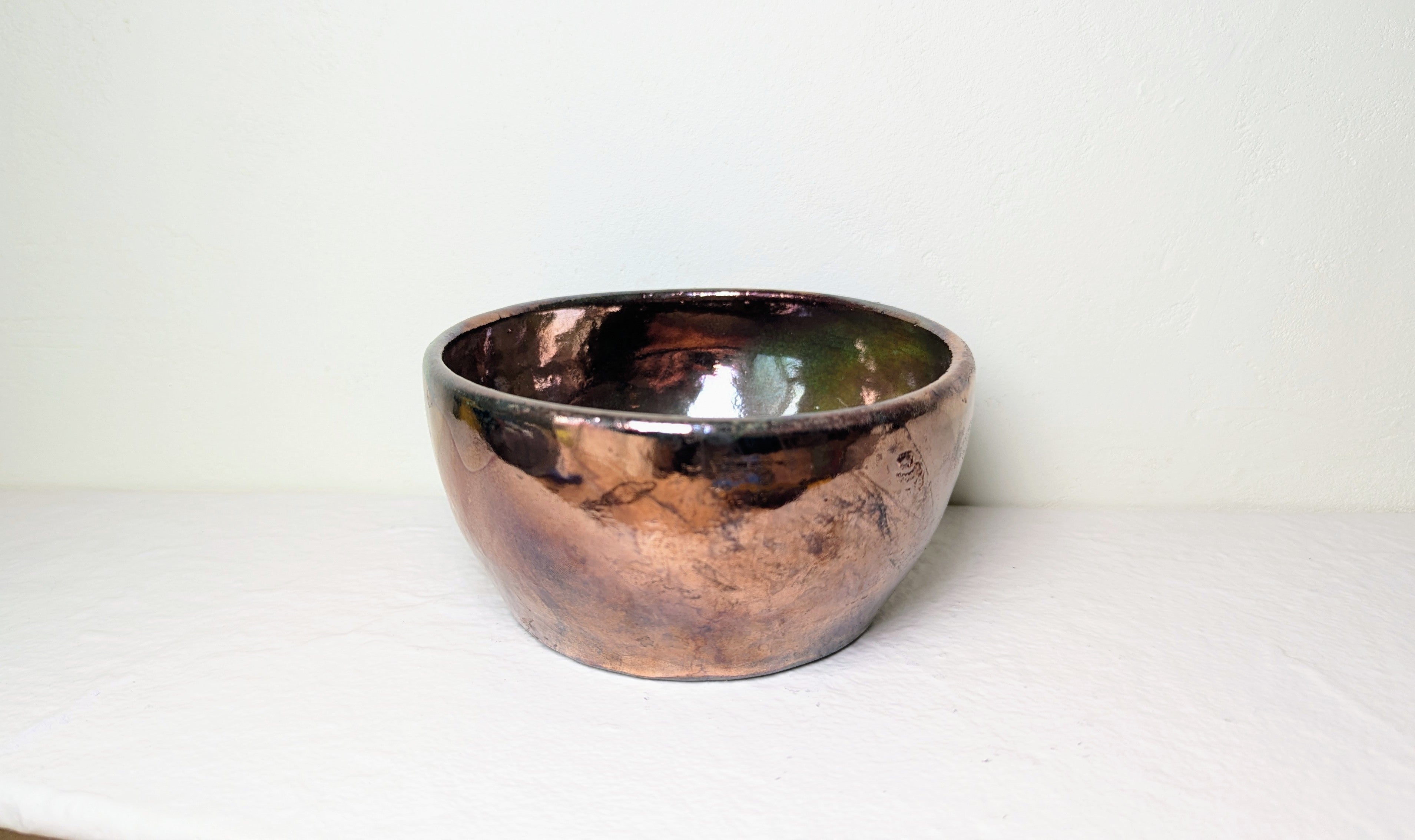 Bol Raku Tout Cuivré !