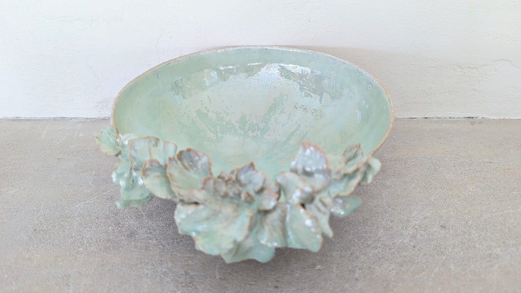 Coupelle Pétales cristaux irisés