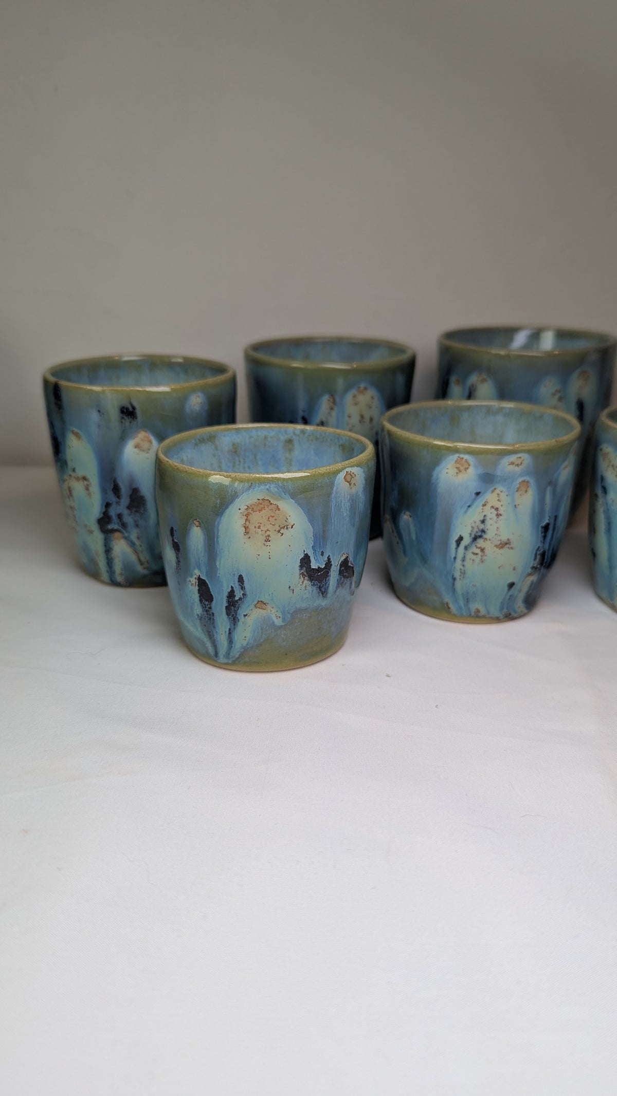 Ensemble 6 tasses à café ou thé Aurora
