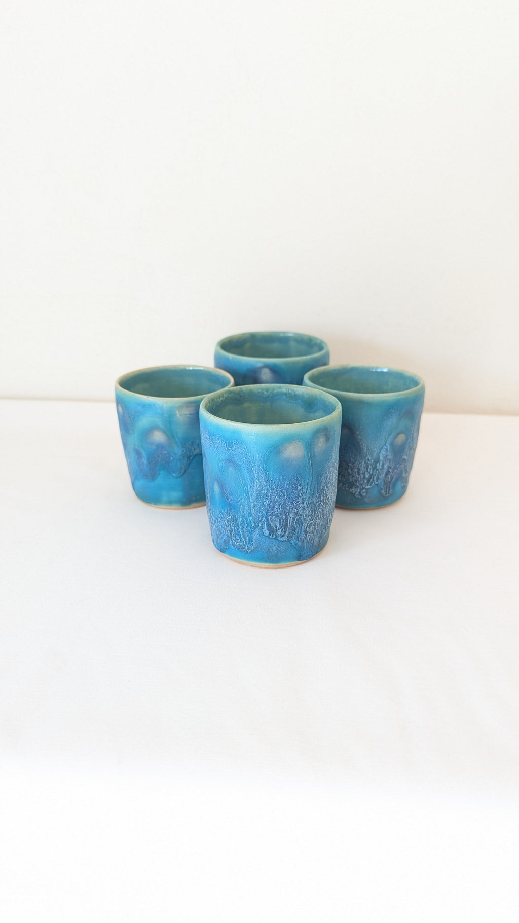 Set 4 tasses Lagoon