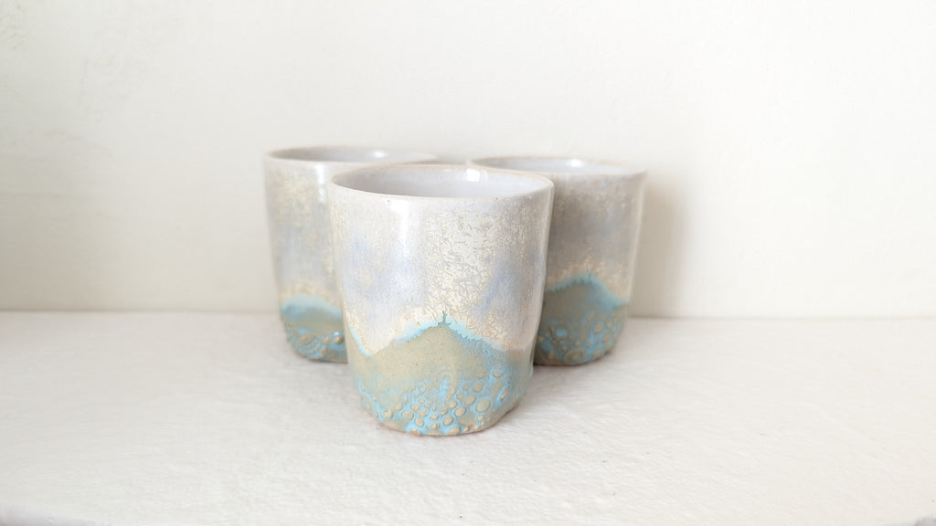 Set 3 tasses Crystaux de Glace