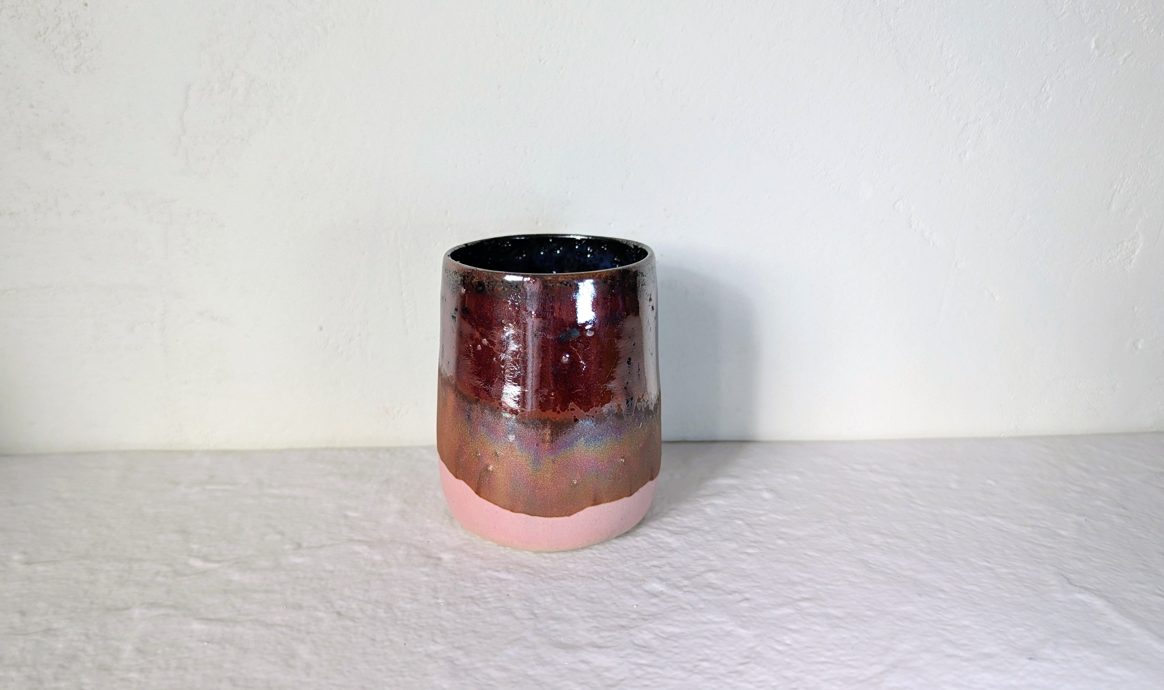 Tasse Espresso rouge métallique