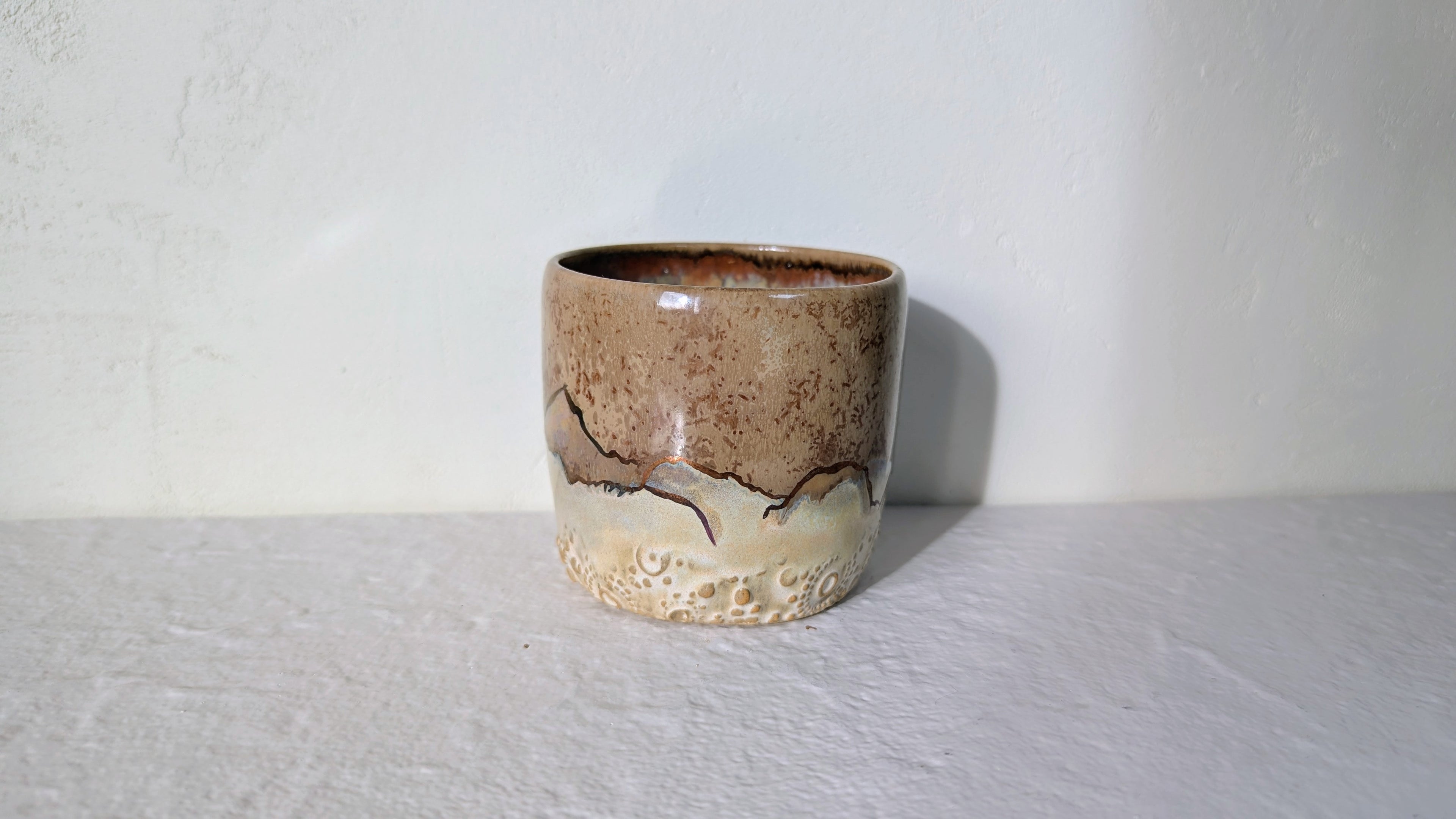 Tasse Copper Paysage irisé
