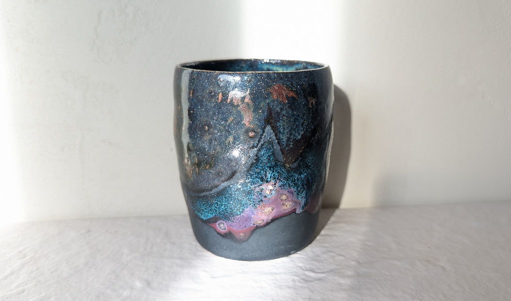 Grande tasse Galaxy Scintillante