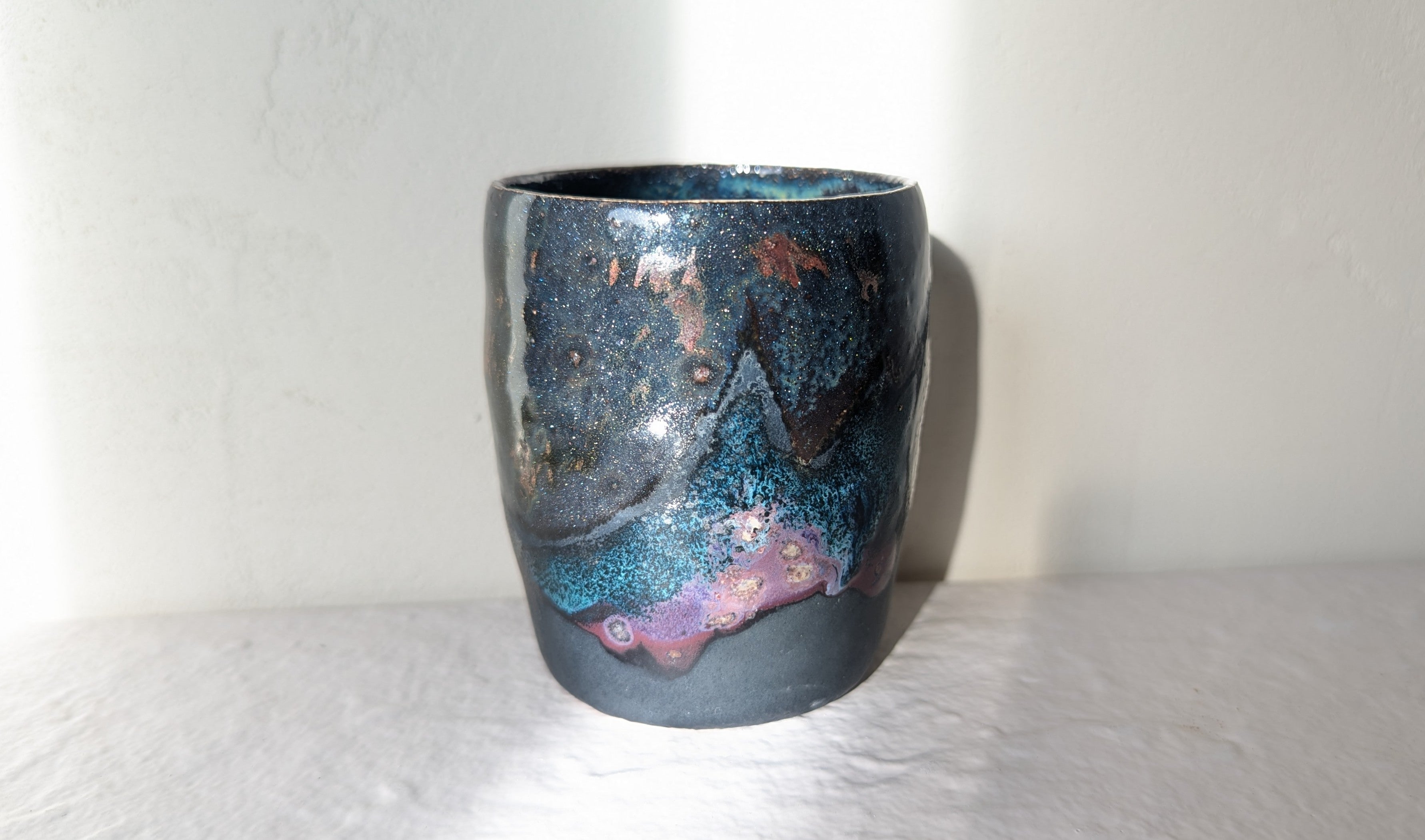 Grande tasse Galaxy Scintillante