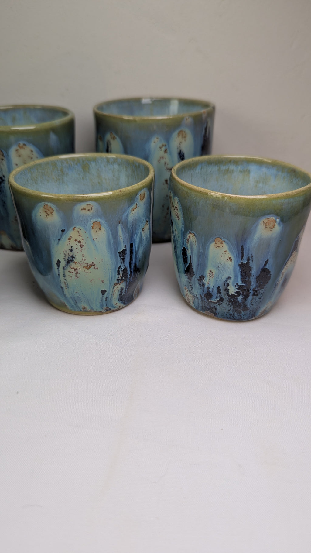 Ensemble 6 tasses à café ou thé Aurora