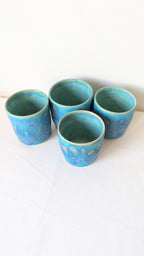 Set 4 tasses Lagoon