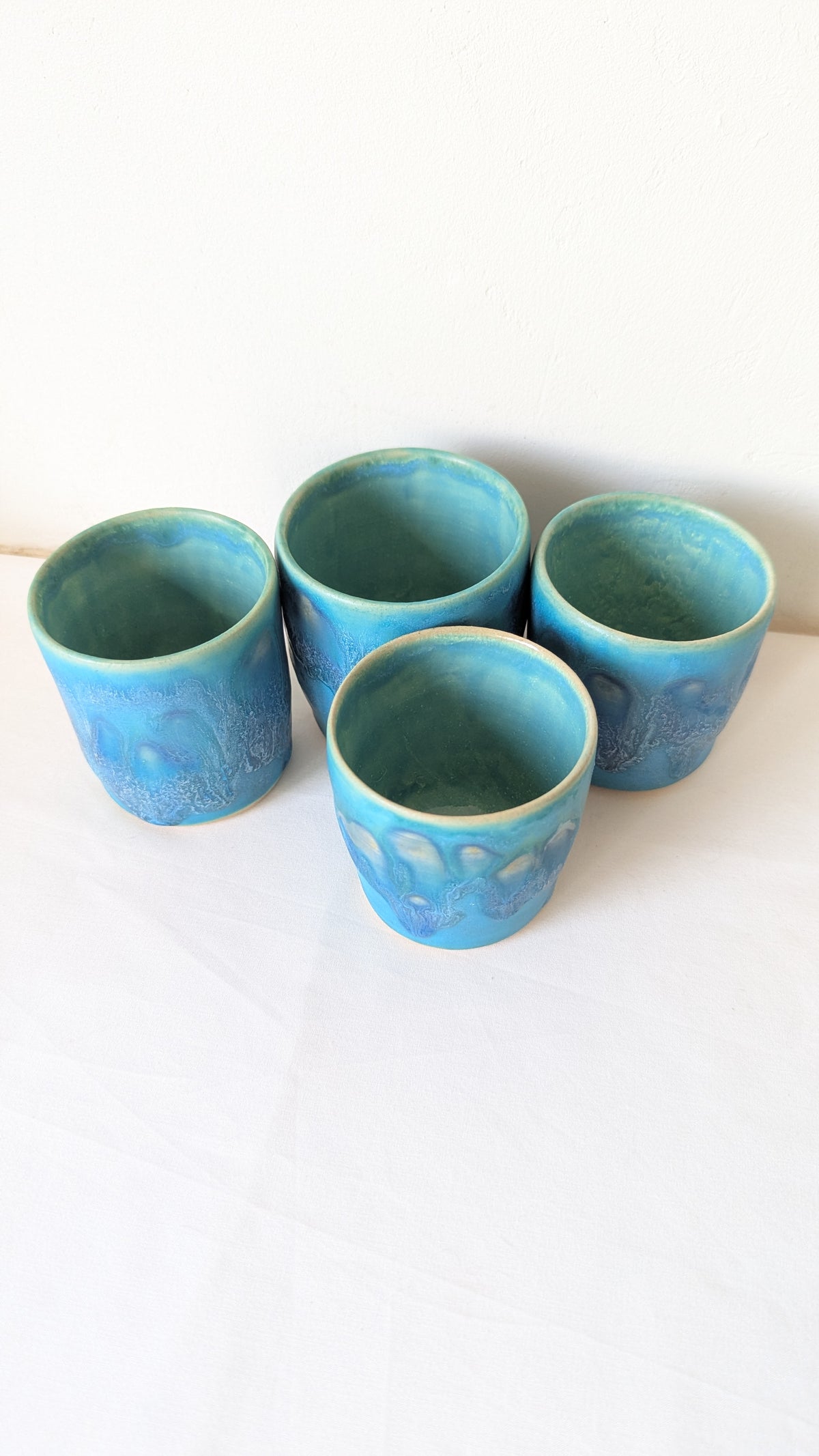 Set 4 tasses Lagoon