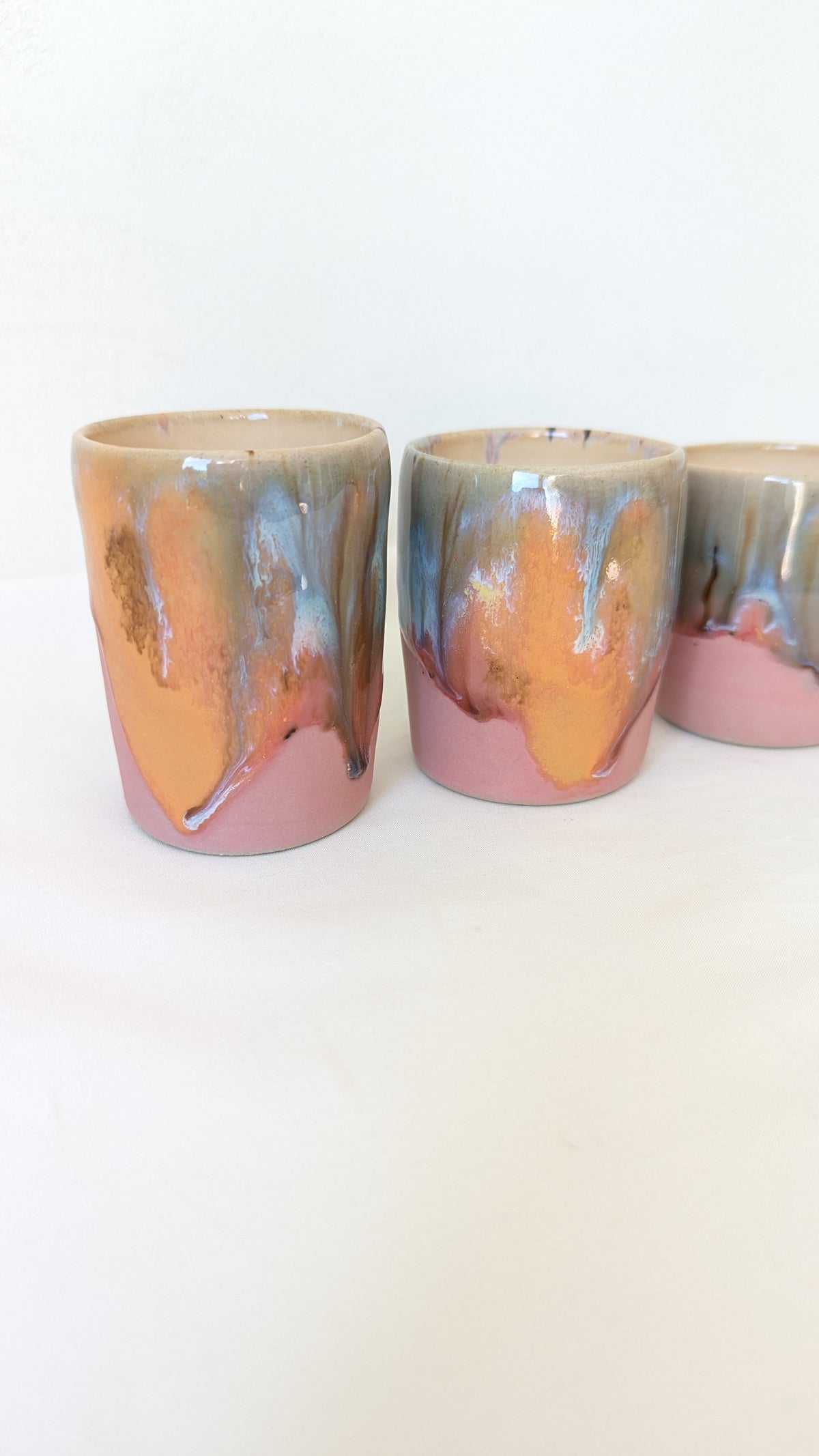 Set 4 tasses Bonne Humeur